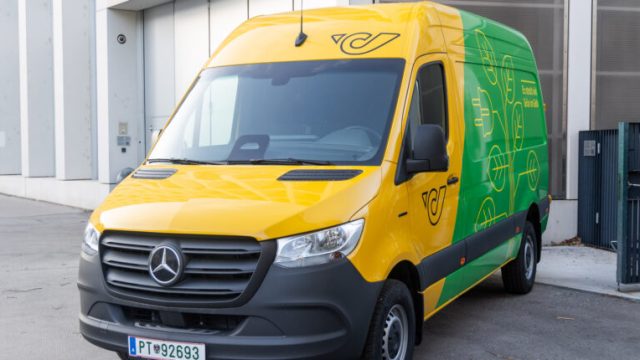 Половина автопарка Austrian Post уже переведена на электротягу