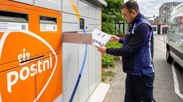 Посылки FedEx теперь принимают в постаматах PostNL