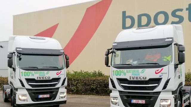 Более 40% автомобилей bpost теперь экологичны