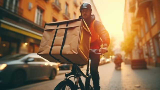 В Нью-Йорке запустили пилотный проект безопасной зарядки батарей для курьерских электровелосипедов