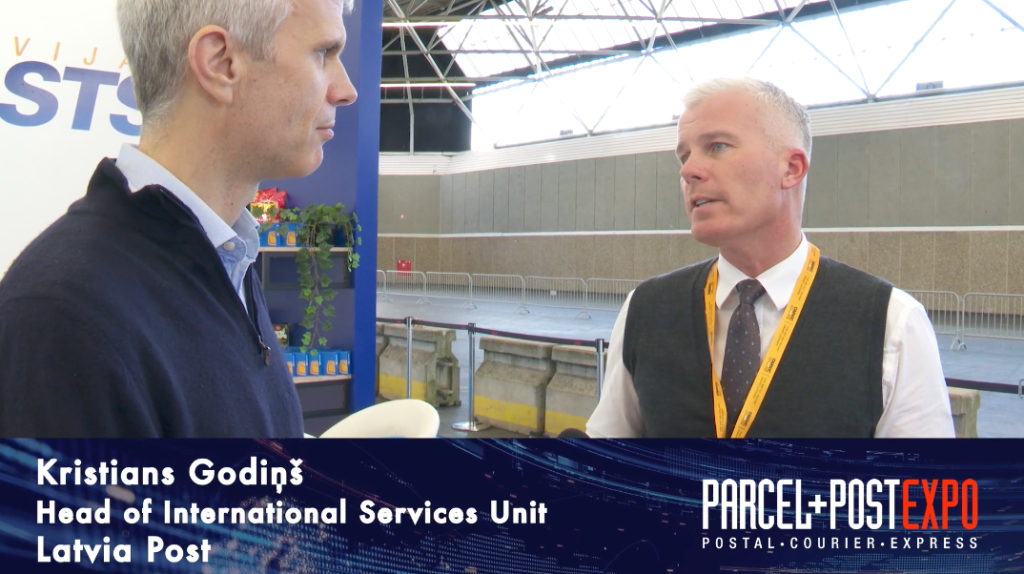 ВИДЕО: Latvijas Pasts на выставке Parcel+Post Expo 2024
