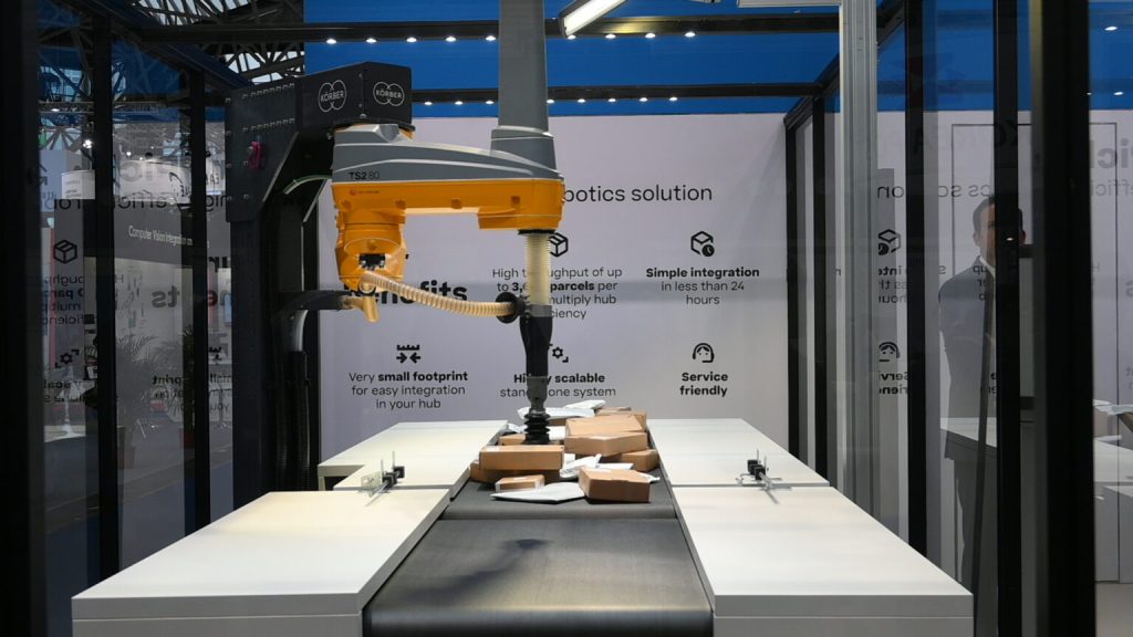 НОВОСТИ EXPO | ДЕНЬ 2: Körber Supply Chain представила роботизированное решение для сортировки отправлений на базе ИИ