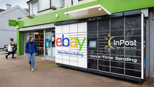 Партнёрство InPost предоставит продавцам eBay доступ к сети постаматов в Великобритании