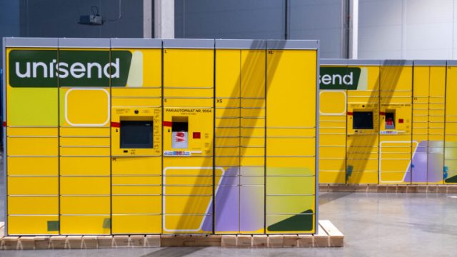 Первые постаматы Unisend установлены в Эстонии и Латвии