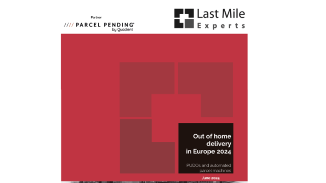 Последний шанс: предоставьте данные для четвёртого выпуска отчёта Last Mile Experts Out of Home Delivery Europe