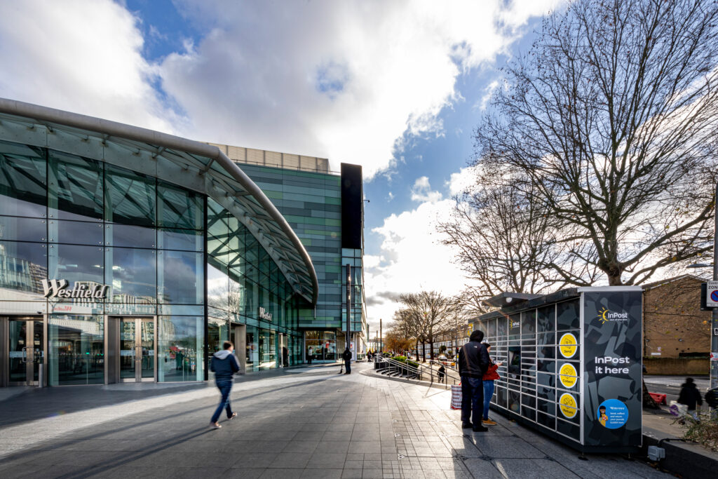 Постаматы InPost установлены в торговых центрах Westfield