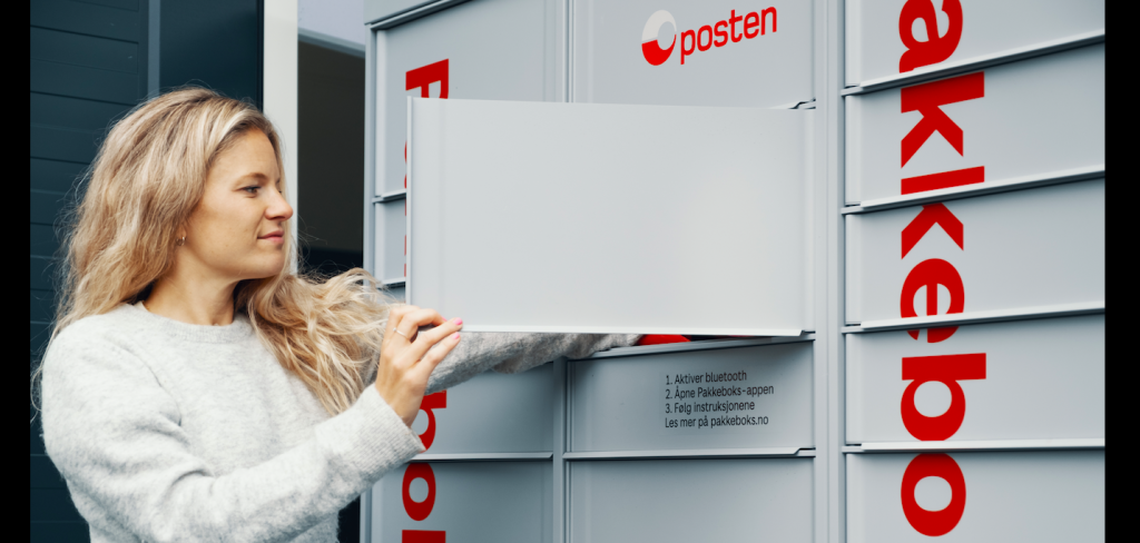 Сеть постаматов Posten Norge получила 95% положительных оценок